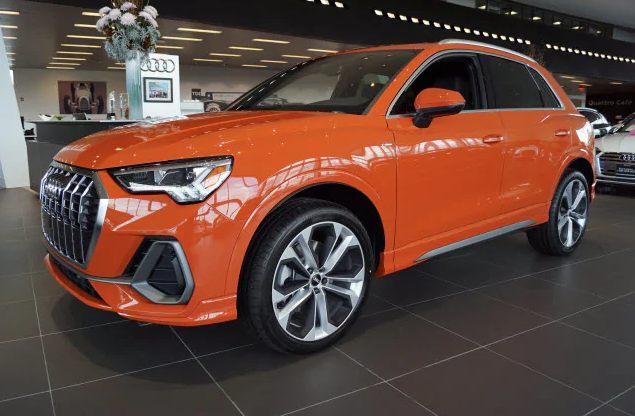AudiFreehold's tweet photo. Happy Halloween from all of us here at Audi Freehold! 
Get into the Halloween spirit with this 2020 Audi Q3 in Pulse Orange today!
https://t.co/M8fbxwv6O5

#Audi #AudiFreehold #HappyHalloween #testdrive #2020Audi #2020AudiQ3 #AudiQ3 #luxuryvehicle #newcar #NewAudi https://t.co/RW2EIY67bJ