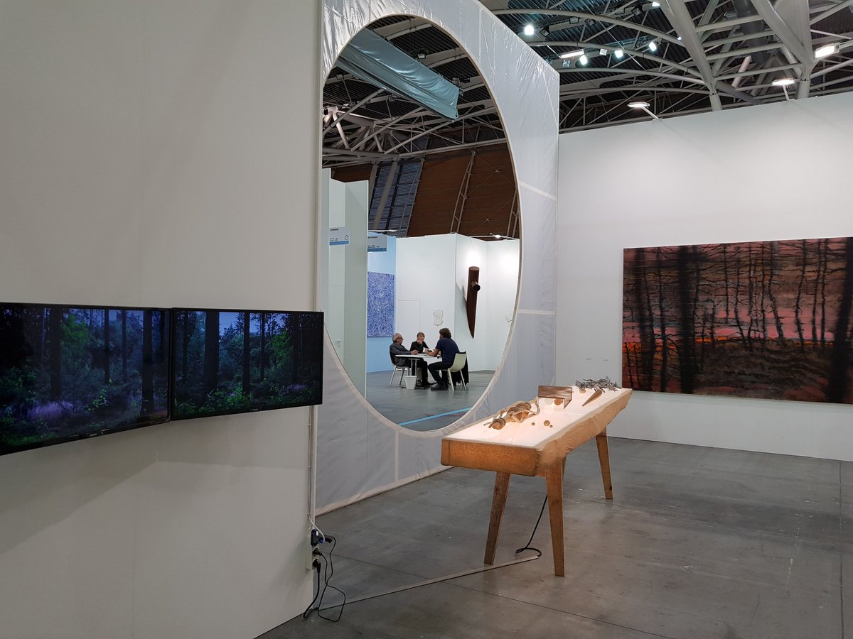 galerijamenopar's tweet image. We are ready! Meno Parkas Booth no 7 / Main Section @Artissima2019  #menoparkasgaller #MainSection #Artissima2019 #ZilvinasLandzbergas #AgneJonkute #PatricijaGilyte #JonasGasiunas