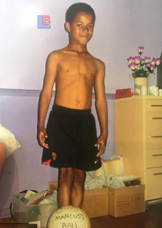 MarcusRashford's tweet photo. #TBT (thnx @juanmata8 😅) https://t.co/TKYubvLwaB