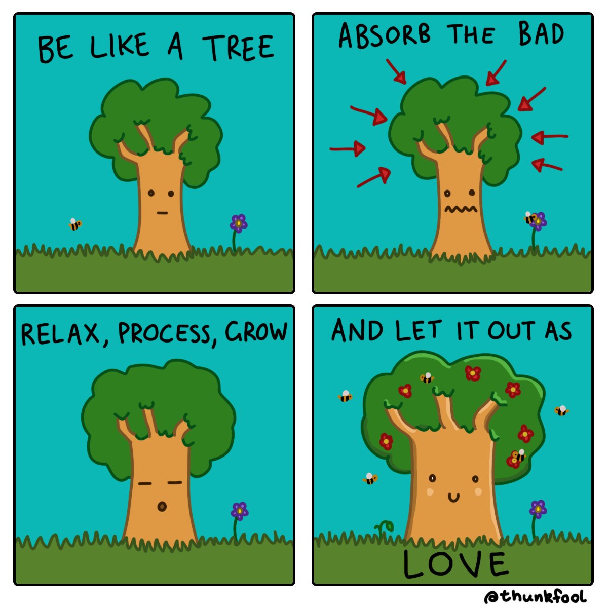 thunkfool's tweet photo. be like a tree #comics #wholesome #trees https://t.co/ASBsi4hsPt