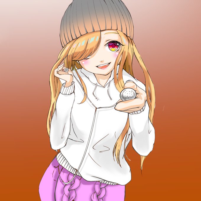 一緒に音楽聴こっ!

 #お絵かき好きさんと繋がりたい 
#イラスト好きな人と繋がりたい 
#絵描きさんと繋がりたい 
#イラスト 