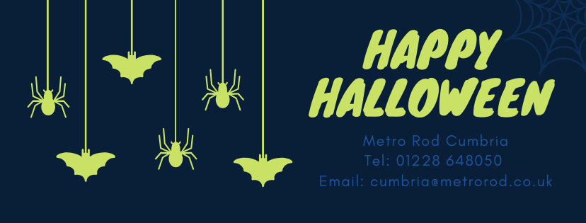 cumbria_MR's tweet photo. Here at Metro Rod Cumbria there is no rest for the wicked ❌

Don't let whatever is lurking in your drains get in the way of your spooky fun!

🎃 HAPPY HALLOWEEN 🎃 https://t.co/HwrUDscZLc