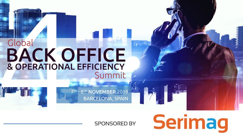 Just one week left for the 4th Global Back Office &amp; Operational Efficiency Summit! Conferences and networking with the top industry peers. Serimag will be sponsoring and speaking, don't miss it! #cpbackoffice #BackOffice #ArtificialIntelligence