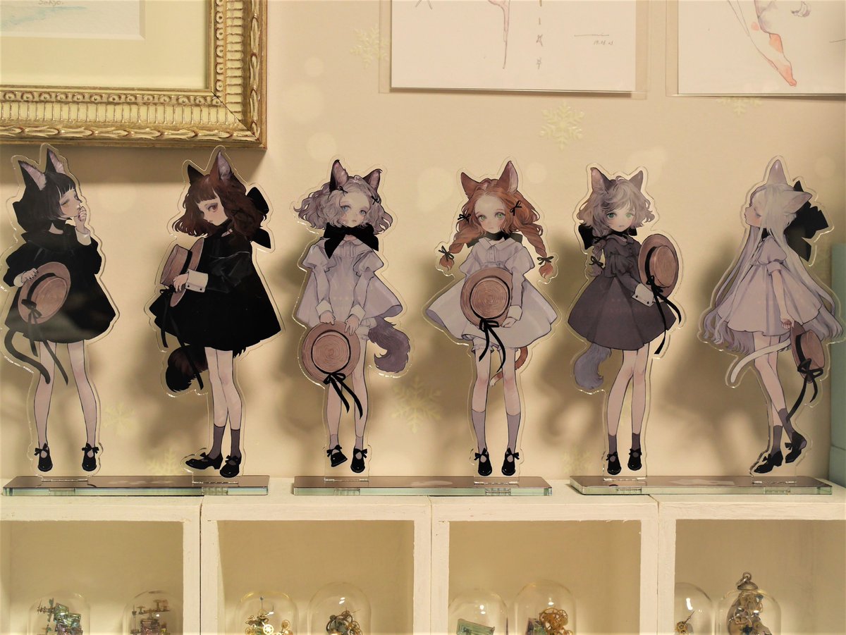 ねこ助さんのcatsアクリルスタンドが可愛すぎる…推しはロンカルちゃん