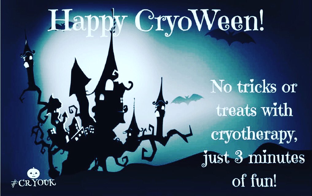p4nes4r's tweet photo. ‘Happy CryoWeen'
#Halloween #TrickorTreat #cryouk #leedscryochamber #teamturnercryouk
#cryoukjp https://t.co/vyKcJsKami