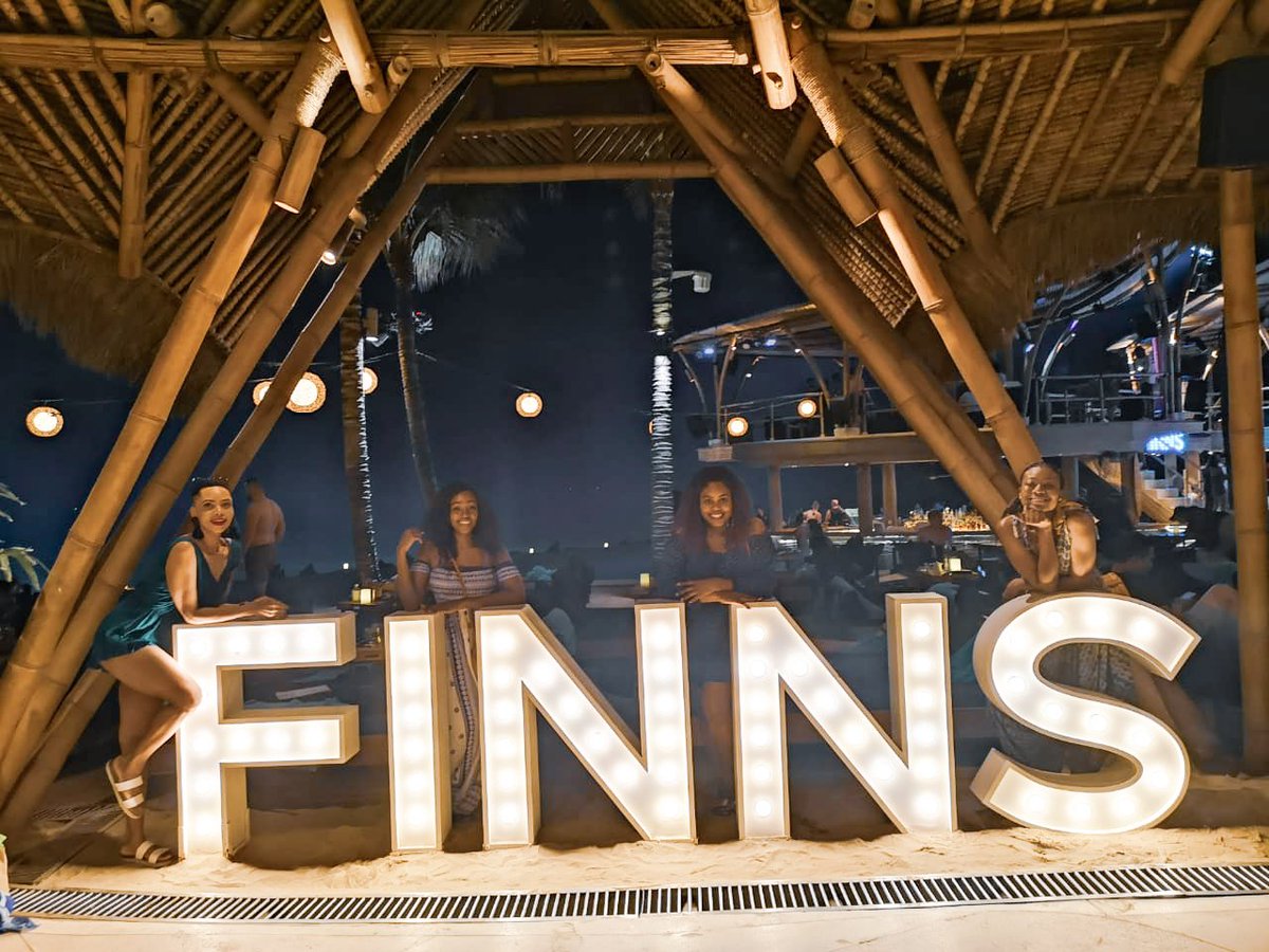 Day 1 Night:Finns Beach Club, one of the best beach clubs in the world. Definitely worth the visit when visiting Bali.