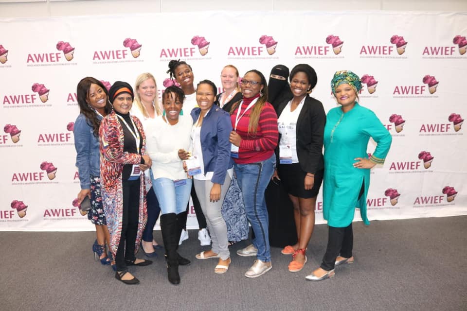 tiaorgza's tweet photo. Fun with Technology Innovation Agency group at the AWIEF Conference #gip #dsi #sais #nrf #awieforum #ameu #unwomen #FemBioBiz #pitchcompetition #womeninscience #womenentrepreneurs #biopreneurs #health #nutrition #innovation https://t.co/9yelSwwTHq
