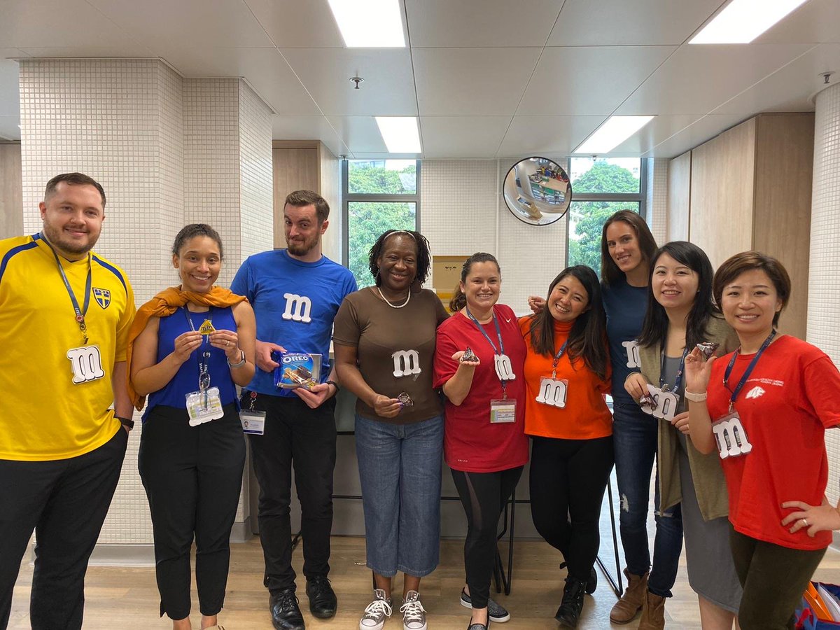 MsWilliamsEAL's tweet photo. Happy Halloween from the "sweetest" team in school. https://t.co/7p1PCKCao2
