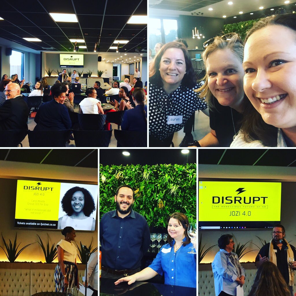 Great time spent at the #disruptjozi event last night. Hosted at Blue Pencil’s bar, the Venus Fly Trap. Well done to all the speakers. #antalinternational #disruptinghr #disruptingeducation @Van_Raath