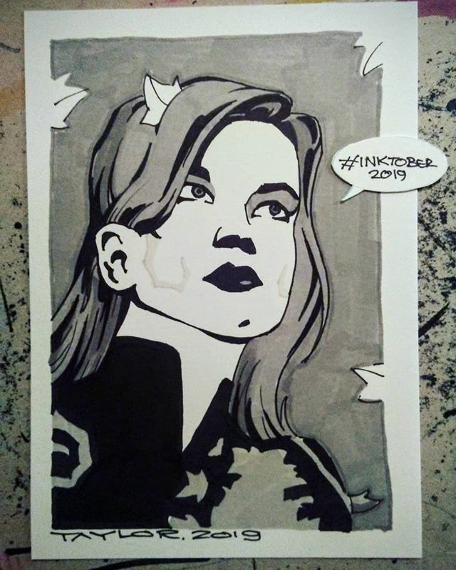 Holy shit, it's day 31/31 of #Inktober2019. Today's prompt is #ripe, and this is #PoisonIvy. #nucleusinktober Thanks for watching, folks. And happy #halloween2019 ift.tt/2q9ifK0