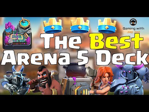 NEW UPDATE* Best Arena 6 Decks in Clash Royale