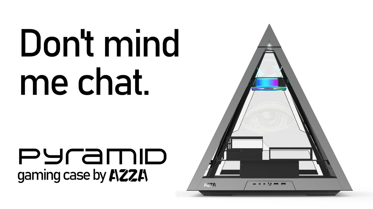 Azza_EU's tweet photo. When you see it.

#spooktober #halloween #azza #pyramid #pcgaming #gamingpc #gamingcase https://t.co/CUXfK8hthN