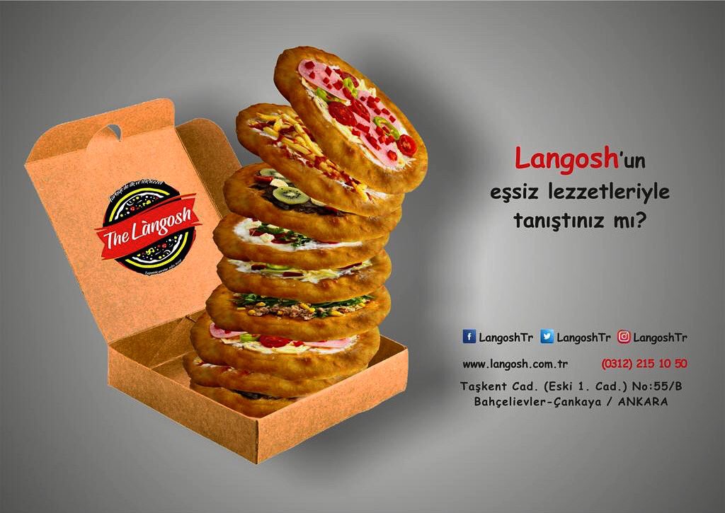 LangoshTR's tweet photo. Langosh’’un eşsiz lezzetleriyle tanıştınız mı? #langosh #langos #langoshtr #ankara #bahcelievler #fastfood #pizza #hungarypizza https://t.co/EOEknhwRRG