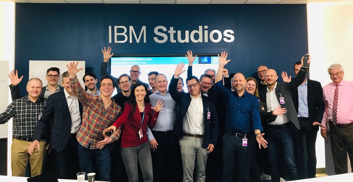 The best group joined in Montpellier. Learning about the customers Hybrid/Multicloud journey. ⁦⁦#atea &amp; #ibm ⁦<a href="/stesonst/">Steinar Sønsteby</a>⁩ ⁦@NWilhelmsen⁩