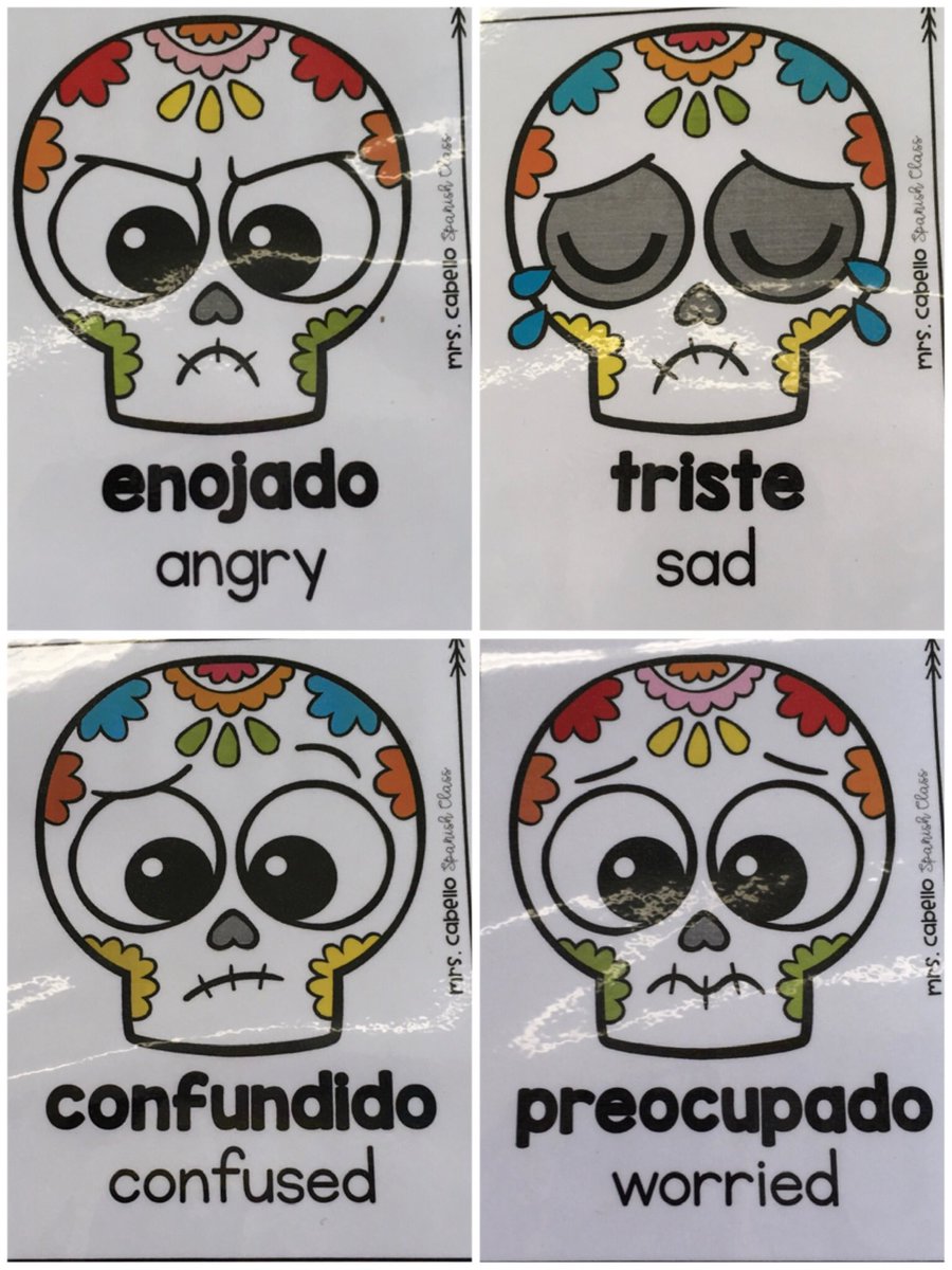 One of the First grade classes is introducing Spanish in the classroom. Eventually, we'll be adding Japanese, Korean, and ASL (American Sign Language)!
TPT: Mrs Cabello Spanish Class 'Feelings in Spanish Flashcards - Mis Sentimientos' (Free). 

#MultilingualClassroom #HUS1stGrade