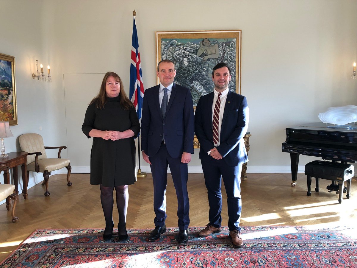 D-IAS Assistant Professor @DrJamesRogers recently met the President of Iceland for a talk about arctic security. 

Read more on: danish-ias.dk/news/meeting-w…

#DIAS #ArcticSecurity #Politics