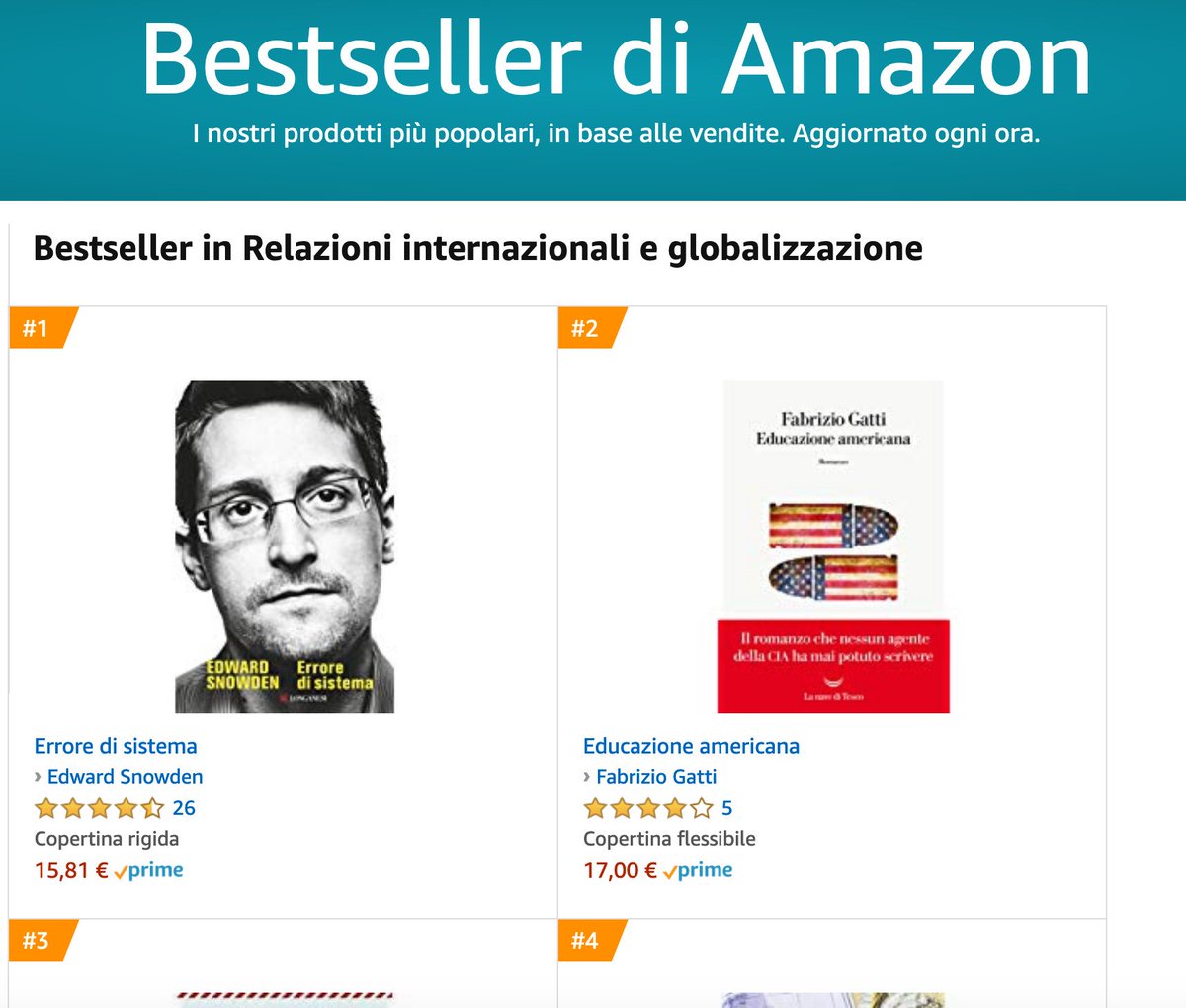 followgatti's tweet photo. #EducazioneAmericana #USA #DonaldTrump #Cia #Libri #eBook
#EdwardSnowden e #SimonePace, #protagonista di Educazione americana di #FabrizioGatti, #testimoni della #manipolazione della #realtà https://t.co/pOS1uZ3QR9