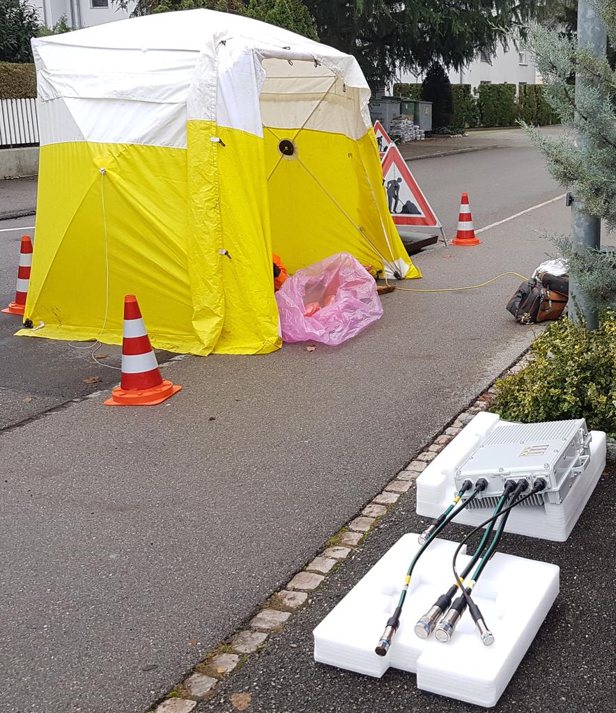 petermkempf's tweet photo. #cablex installiert die nächste Generation der microCANs im #FTTS Netz der #Swisscom in #Lyss - künftig sind damit Bandbreiten von bis zu 500 Mbps möglich. https://t.co/1Ppv7F4hHw