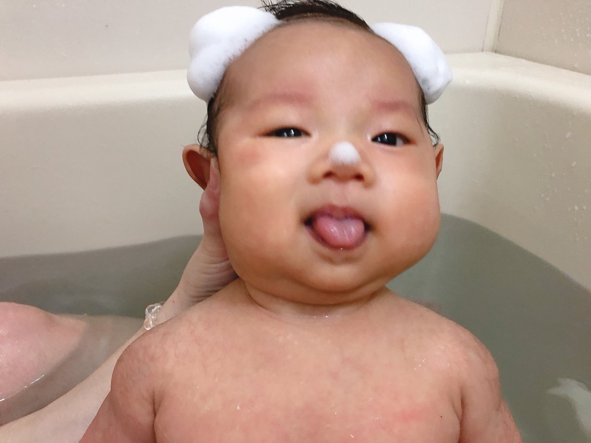 3131nn's tweet photo. １日に50gちかく増えてる
ぷりぷり小坊主🐥
ぉふろだいすき🧼💕 https://t.co/yyjbwmjgKm