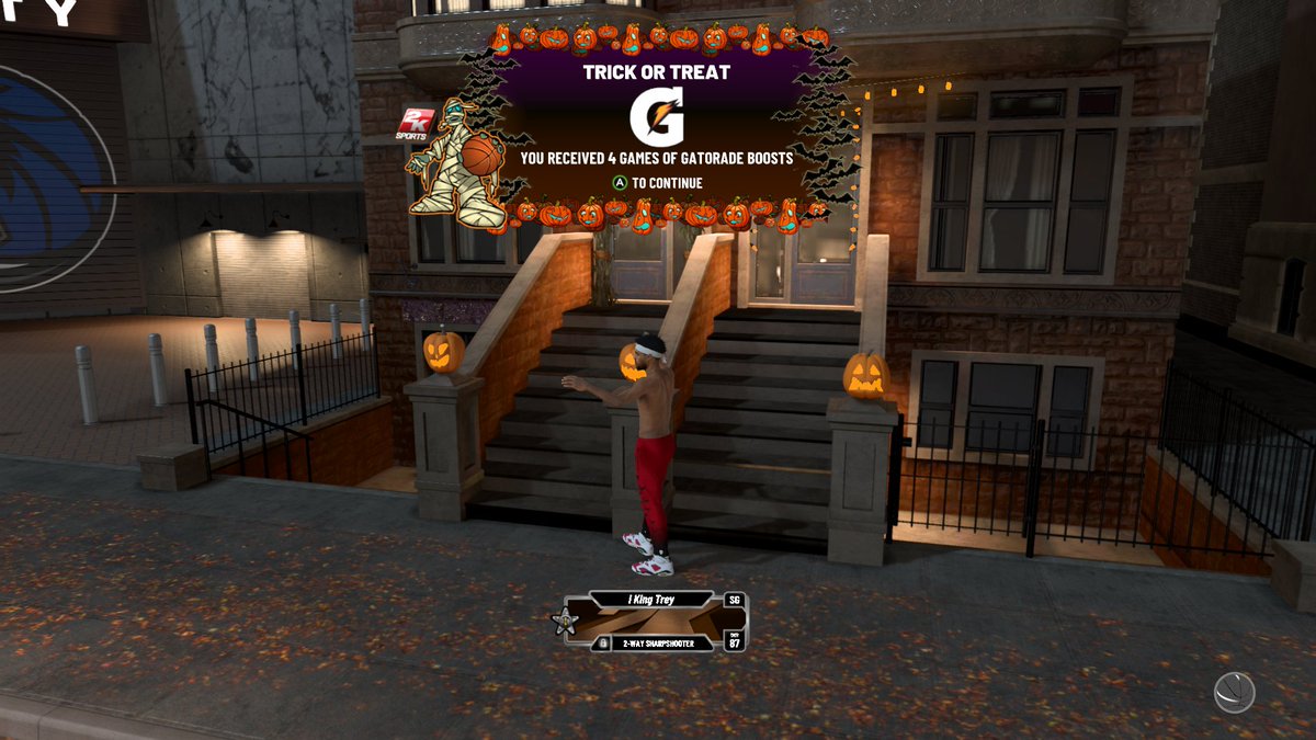 You can trick or treat at on #NBA2K20 #XboxShare #2KFreeAgentt
