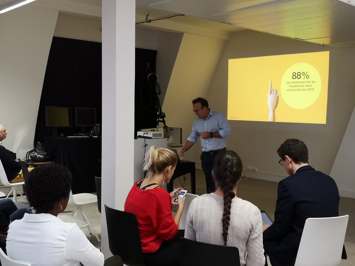 Entre ce que pensent les entreprises de l'expérience proposée et ce que vivent les consommateurs on constate un gap. #croissantsdelune