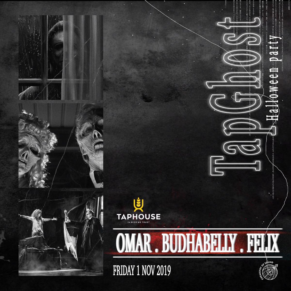This friday..
Tapghost Halloween party..
#inbeerwetrust