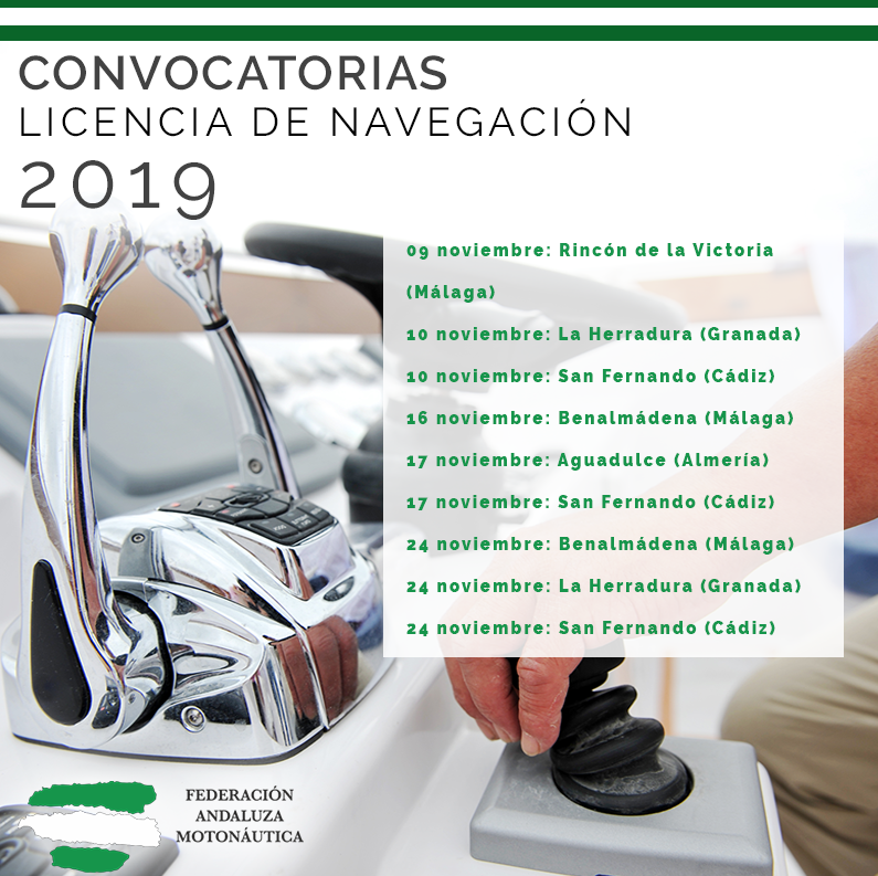 Obtén ya tu #LICENCIA de #NAVEGACIÓN y comienza a conducir motos de agua y barcos‼ 
📱 952 173 003 
💻 esmuy.cool/2VvOFcE3 #Andalucia
