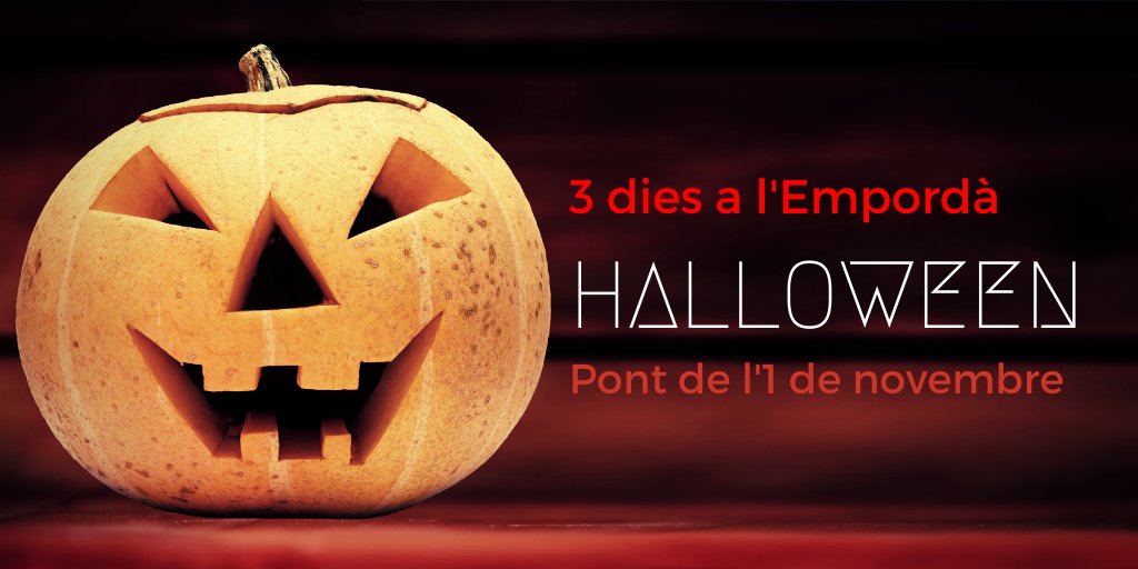 👻🎃 Aquests 3 dies on aniràs? Nosaltres t'oferim vàries propostes de Pont de #Halloween2019! Com sempre a l' #Empordà!
➡️ ow.ly/t73q50wY2Yo 
#incostabrava #costabrava #llançà