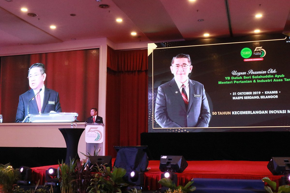 TFNet's tweet photo. TFNet would like to congratulate @mardimalaysia for its 50th anniversary! To celebrate this momentous occasion, TFNet and MARDI signed a memorandum of understanding to collaborate more in the future. https://t.co/JMBTOArzw9