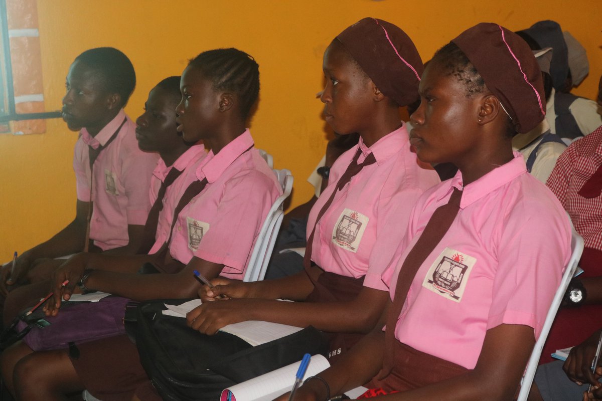 safety_ng's tweet photo. more from yesterday....A cross section of the students we had at the event, drawn from various schools within Lagos State https://t.co/I2ZdBygiXl