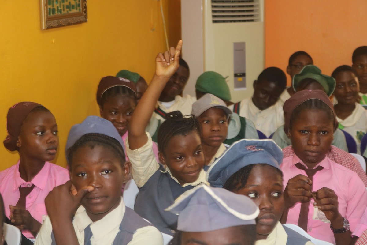 safety_ng's tweet photo. more from yesterday....A cross section of the students we had at the event, drawn from various schools within Lagos State https://t.co/I2ZdBygiXl