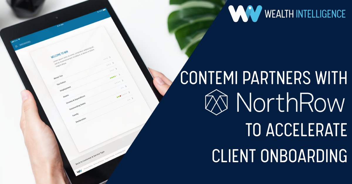 ContemiWIN's tweet image. We’re excited to share that @ContemiSolutions has partnered with @NorthRowChecks, an innovative RegTech provider to enhance client #onboarding with their #automated #customerverification capabilities. 
 
Read more here: lnkd.in/f_86CY9

#KYC #AML #RegTech #FinTech #news