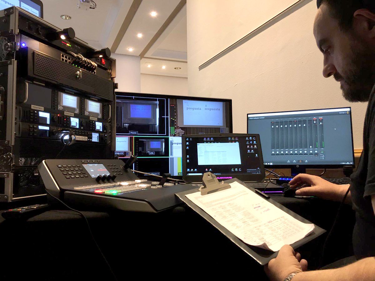 2MediaPro's tweet image. NUEVO RETO CONSEGUIDO
- Hemos realizado un importante evento en el que se ha realizado un Streaming multiplataforma en 8 ciudades a la vez y hemos eliminado todas las barreras de comunicación.Este evento realizado para uno los laboratorios mas importantes de España.