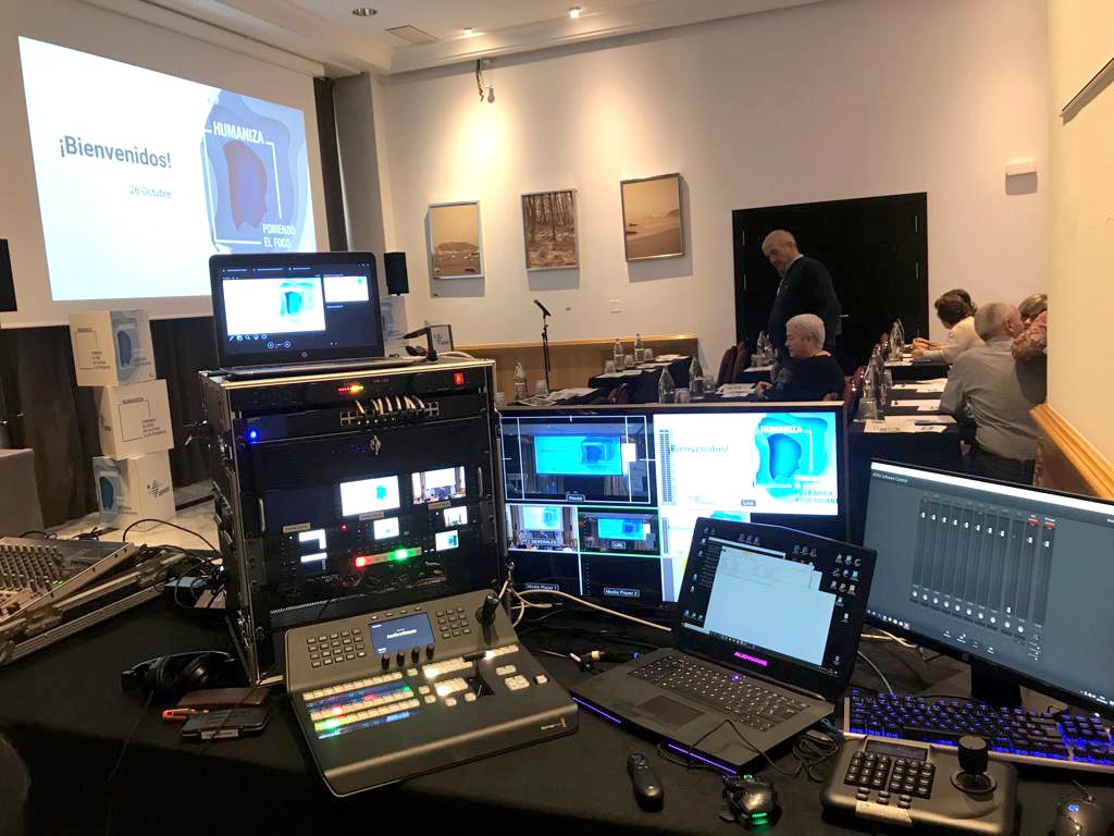 2MediaPro's tweet image. NUEVO RETO CONSEGUIDO
- Hemos realizado un importante evento en el que se ha realizado un Streaming multiplataforma en 8 ciudades a la vez y hemos eliminado todas las barreras de comunicación.Este evento realizado para uno los laboratorios mas importantes de España.