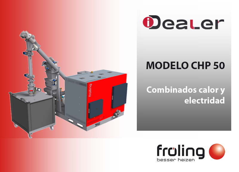 Si quieres conocer todos los detalles del Modelo CHP 50 de Froling, el modelo que combina calor y electricidad pincha en el siguiente enlace: bit.ly/2AMNdtb #froling #biomasa #caloryelectricidad #calor #electricidad
