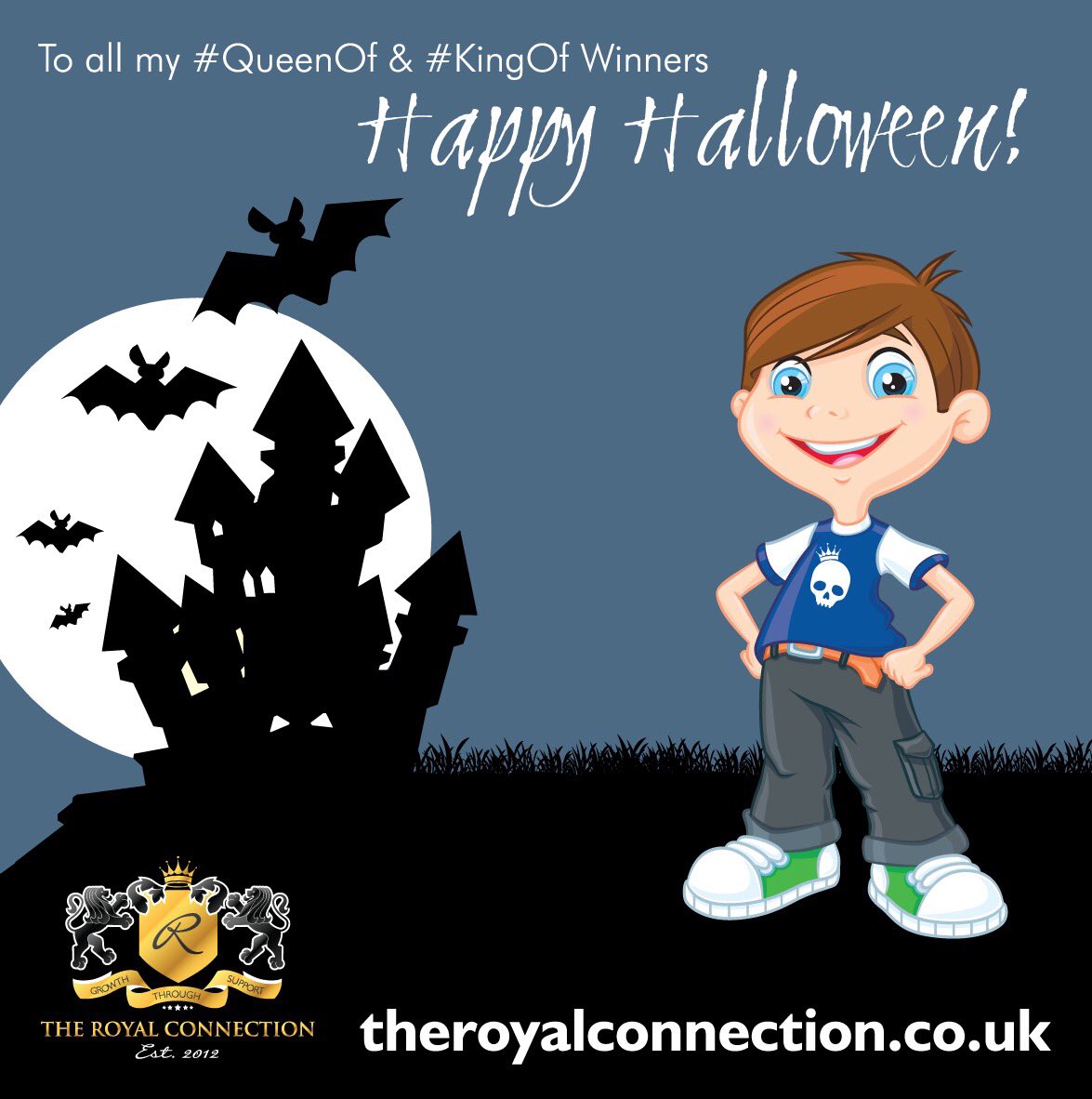 Happy #Halloween to all my #QueenOf &amp; #KingOf winners! :-) #Male #Entrepreneur #FemaleEntrepreneur #WomanInBiz #MenInBiz