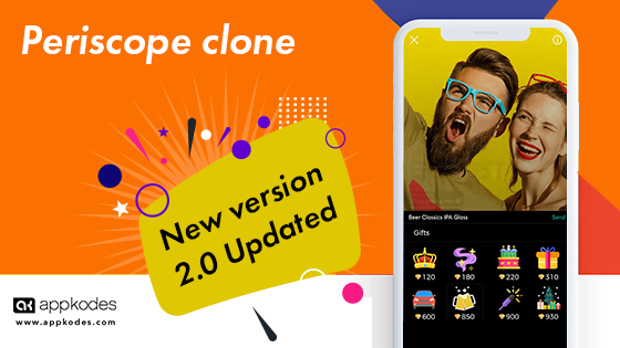 appkodes's tweet image. Looking for an apt solution to uplift your new version 2.0 #livestreamingbusiness? Intensify your broadcasting business with a scalable #periscopeclone script with interesting features such as instant live chat, etc., bit.ly/2oD0jY4