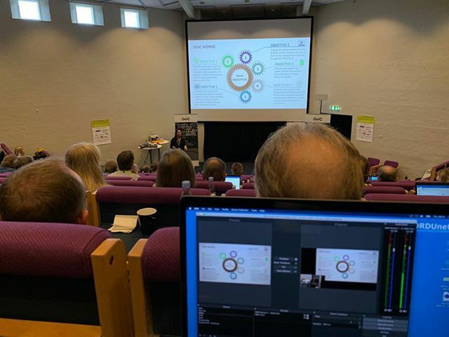 BoStaahle's tweet photo. Streaming started on day 2 of the #deic19 Conference details on the Conference website via https://t.co/TdPDdSUrY8 https://t.co/g7wEfmHygi