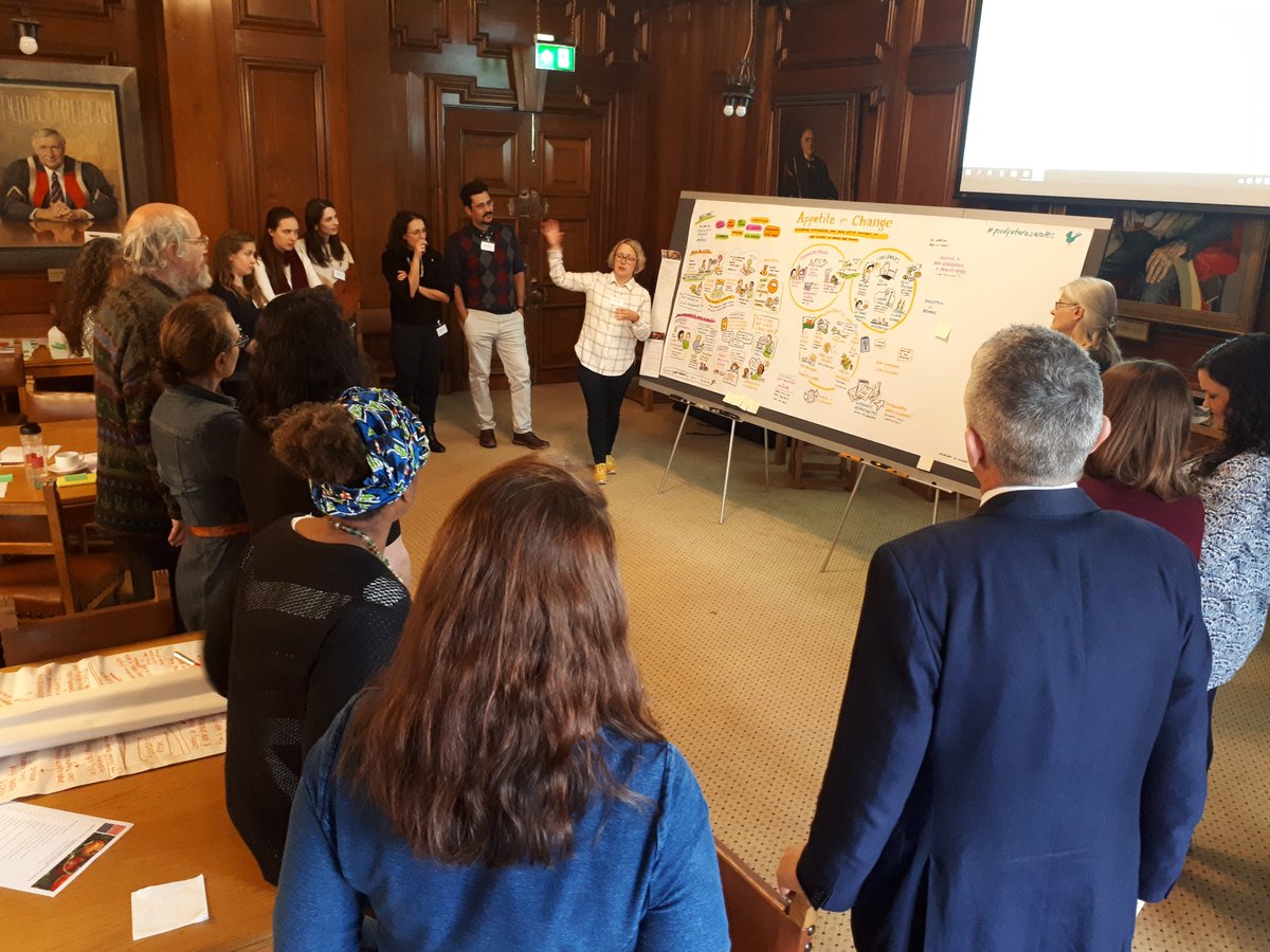 iamcardiffuni's tweet photo. Some great discussions on challenges and solutions shared for integrating environmental and social justice concerns in food systems in wales yesterday at our #SPARKingimpact Workshop with @wiserdnews #foodfuturewales https://t.co/Sz9sOTTTcp