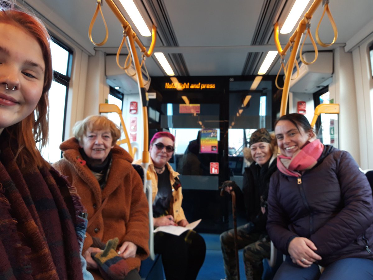 davinia_jackson's tweet image. Excited to be on a new tram for first time but even more excited to be on our way to Fleetwood to meet another grassroots group and share experiences with @BRICgroupBPL @PublicHealthBpl @HealthierFltwd
#chattybench
#chattyChristmasCampaign
#chattycrewontour