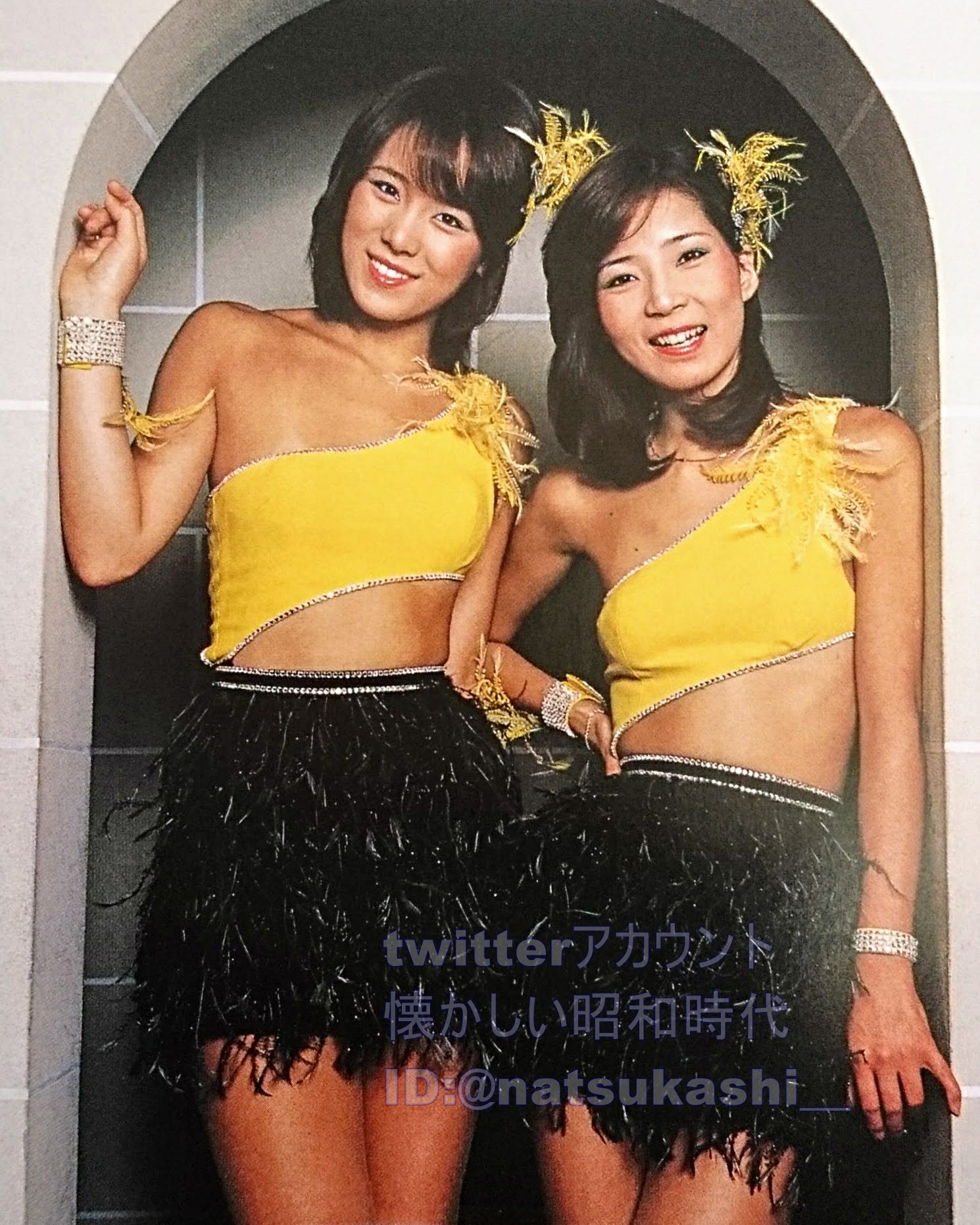 1970年代 アイドル 昭和レトロ ピンクレディー プロマイド T&Cサイン
