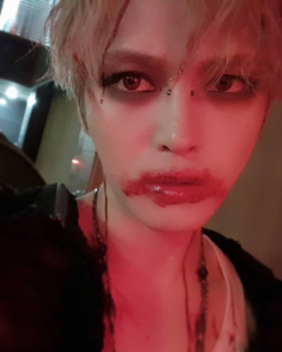 shinkipeia's tweet photo. [jj_1986_jj IG] 191031 #Jaejoong; 

Happy Halloween 🤡 
#Halloween
#Halloween 
#Everyonebehappy
#LastnightofOctober https://t.co/dYVdqeYnEU