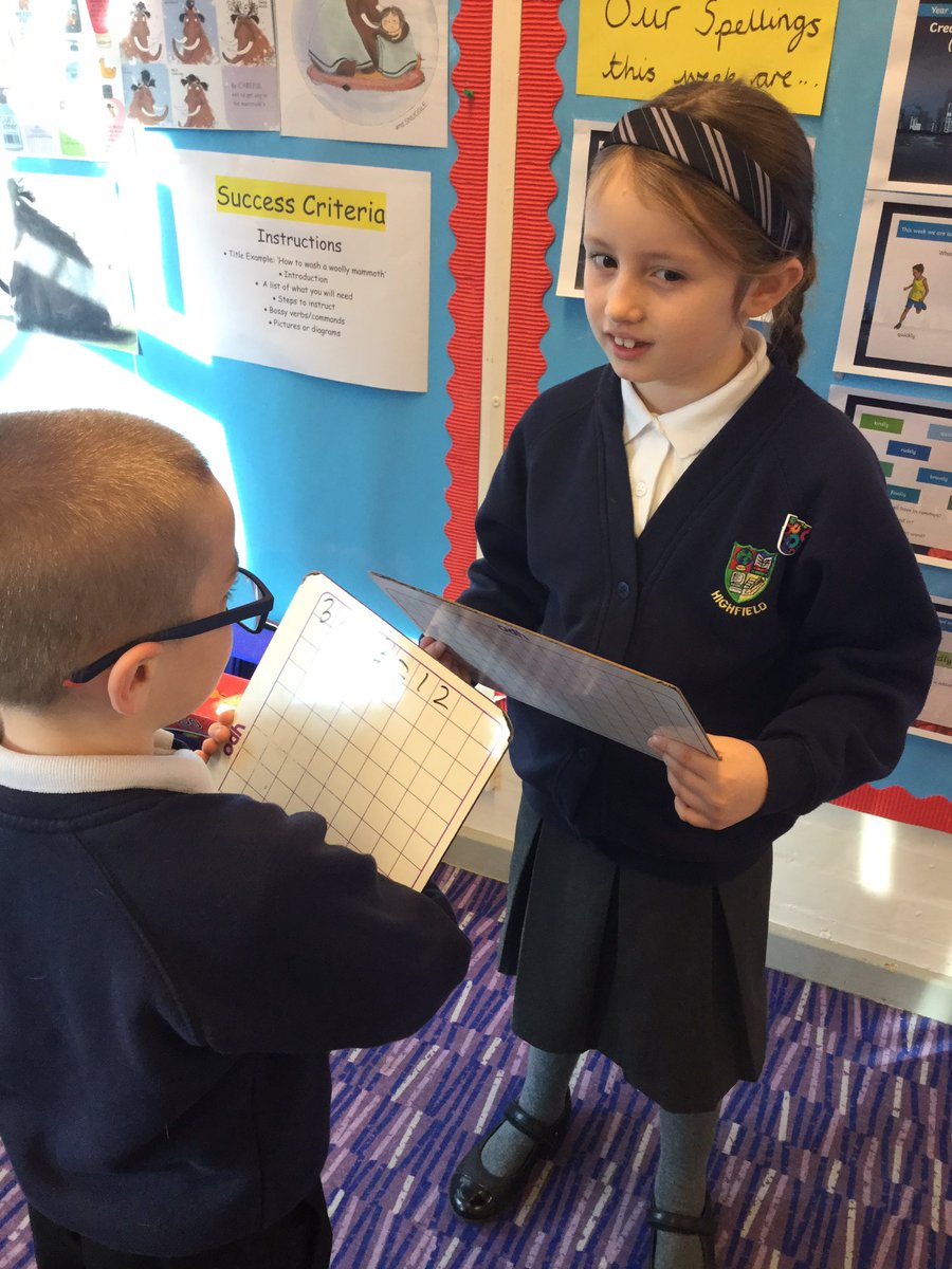 HighfieldBolton's tweet photo. Playing quiz quiz trade this morning in 3H to help us learn our related division facts for the X3 tables #tabletroopers https://t.co/y2eP7ZWG2t