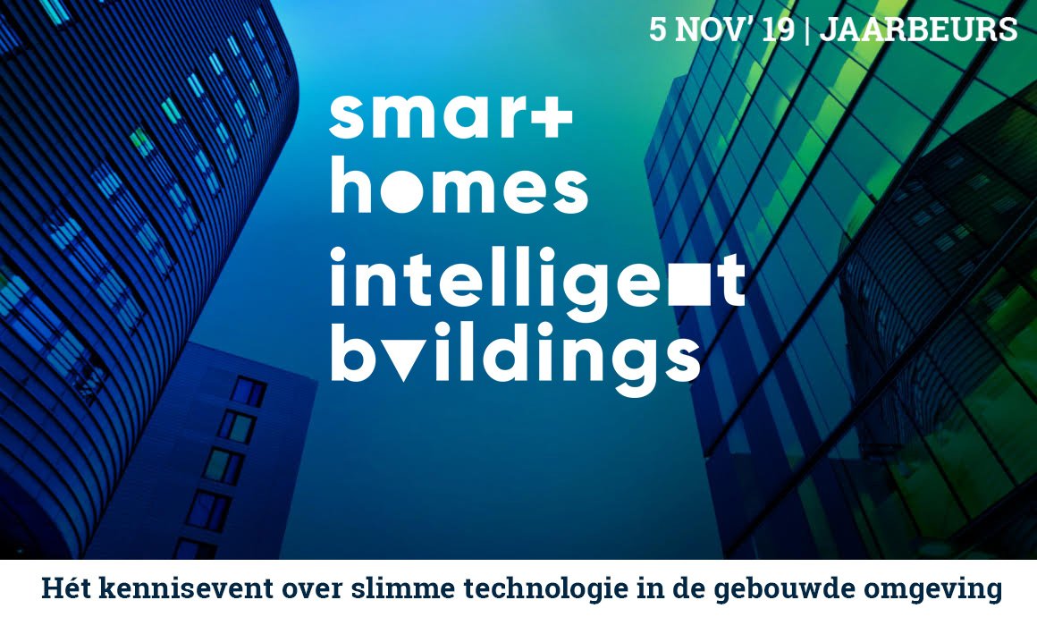 SHIBUtrecht's tweet photo. Nog 5 dagen tot Smart Homes &amp; intelligent Buildings! Waar liggen de kansen van smart technology voor de business en hoe creëren we een maximale toegevoegde waarde voor zowel de aanbieder als de gebruiker? Registreer gratis: https://t.co/V0QwKyBoZG

#shib2019 #BBB2019 https://t.co/lcthKjh1c6