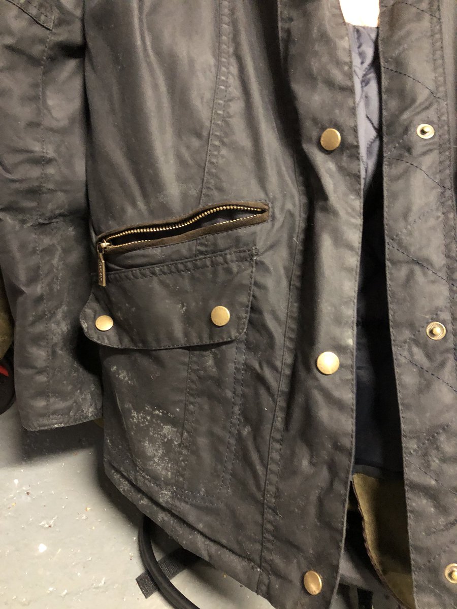 how to remove mould from barbour jacket