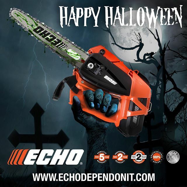 echodependonit's tweet photo. Happy Halloween 👻🎃💀🧛🏻‍♂️😱 #echodependonit #echotools #echopowerequipment #batterytools #dcs2500t #zombie #kettingzaag #tronconneuse #chainsaw https://t.co/WPRyMMfWDH https://t.co/nTyOPOnxZx