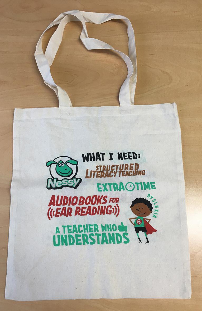 LeahHeming's tweet photo. Lovely layout and type design by @NessyLearning on this Tote bag... and it features a couple of my illustrations! https://t.co/tA17kzx9xt