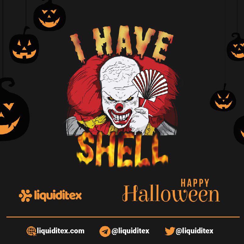 We are giving away 10,000 Shells for the first 1,000 users who apply the promotion code "HALLOWEEN". Please note, this airdrop only for the first 1,000 users passed KYC. And, first comes, first serves👉 liquiditex.zendesk.com/hc/en-us/artic…
liquiditex.com #liquiditex #lex #Crypto