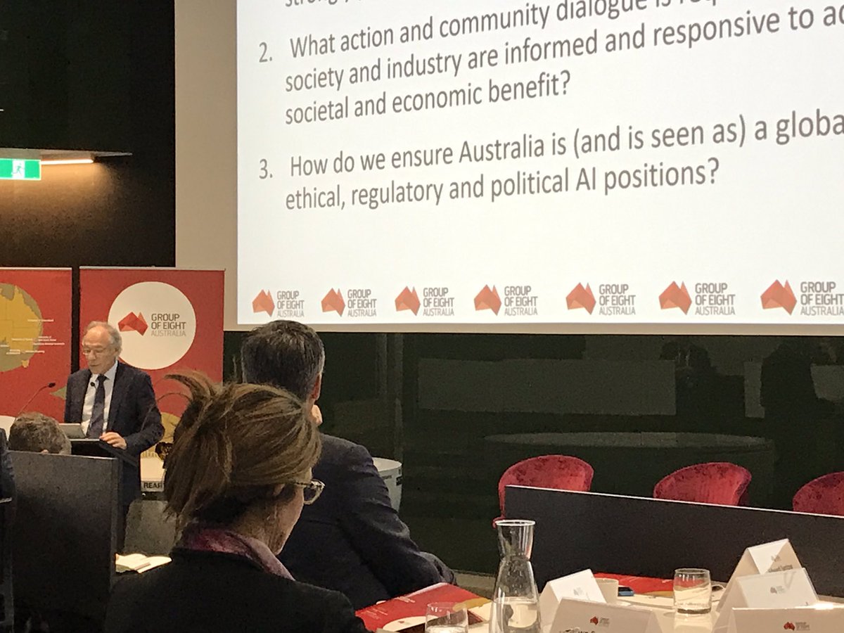 JMPaters's tweet image. Robust conversations about law, regulation and ethics for AI. What role can and do Australian Universities play in their teaching and research? Is the answer human centred and interdisciplinary?
@tmiller_unimelb @Kobotic @julianinoz