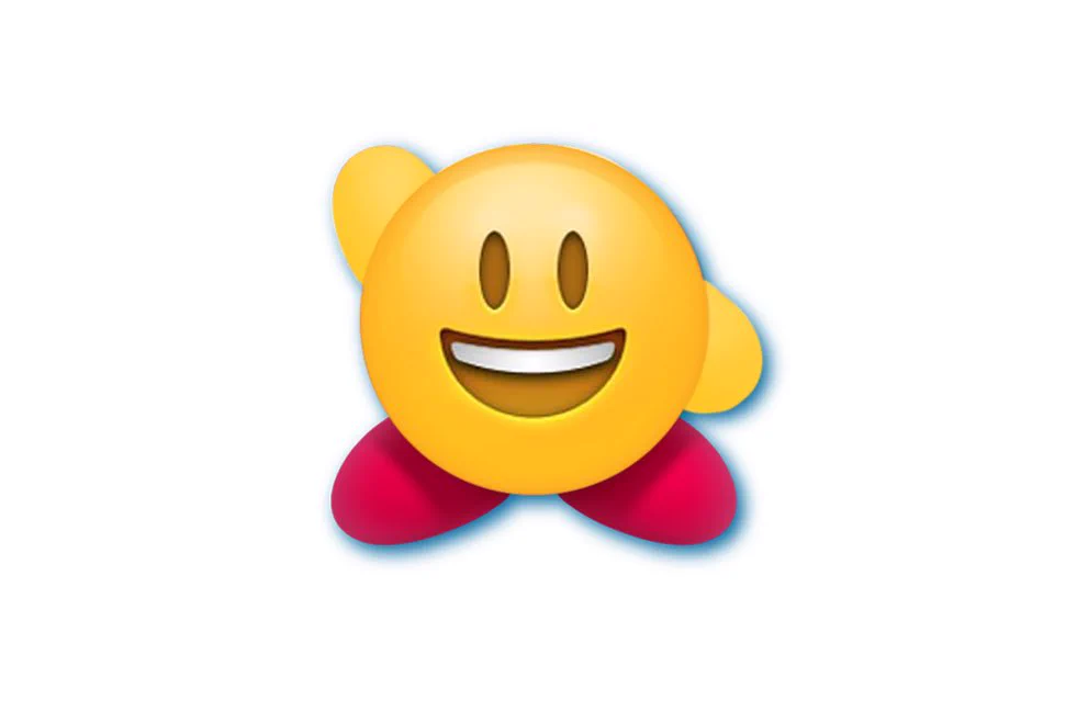 パックマンみたい！？iPhoneを吸い込んだカービィ